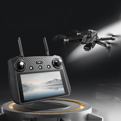 AE86 Pro Max+ 4K GPS Drone with 7-inch HD Screen Remote, 6.5KM Digital FPV & 3-Axis Brushless Gimbal - 45 Min Flight